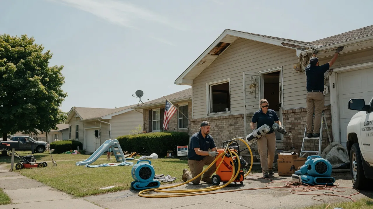 Water Damage Restoration in Lyons, IN near me